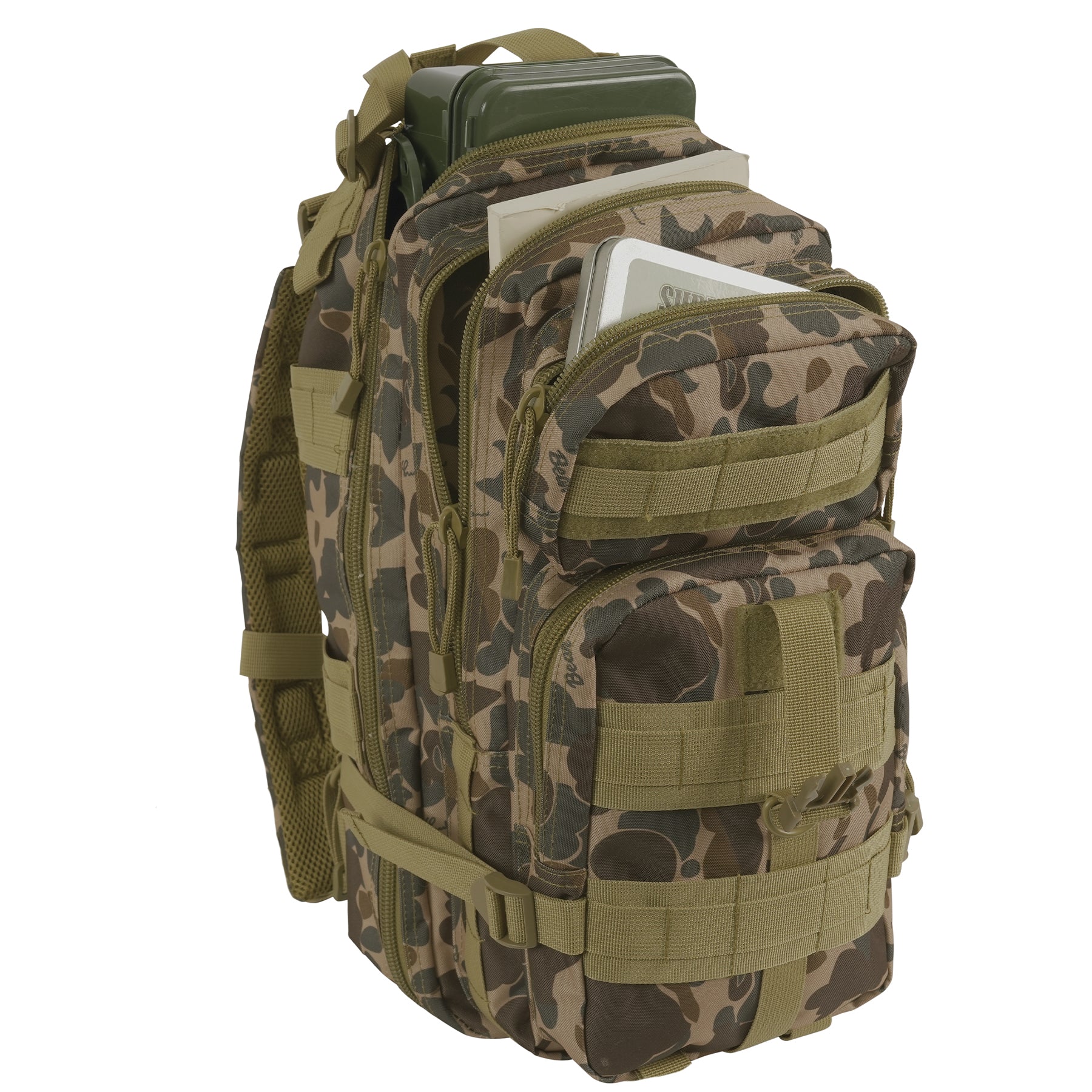 Rothco X Bear Archery Fred Bear Camo Medium Transport Pack - Outdoor Hunting Backpack