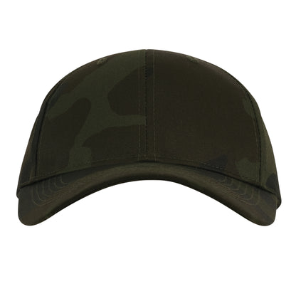 Rothco Supreme Camo Low Profile Cap Midnight Woodland Camo - Adjustable Hunting and Outdoor Baseball Hat