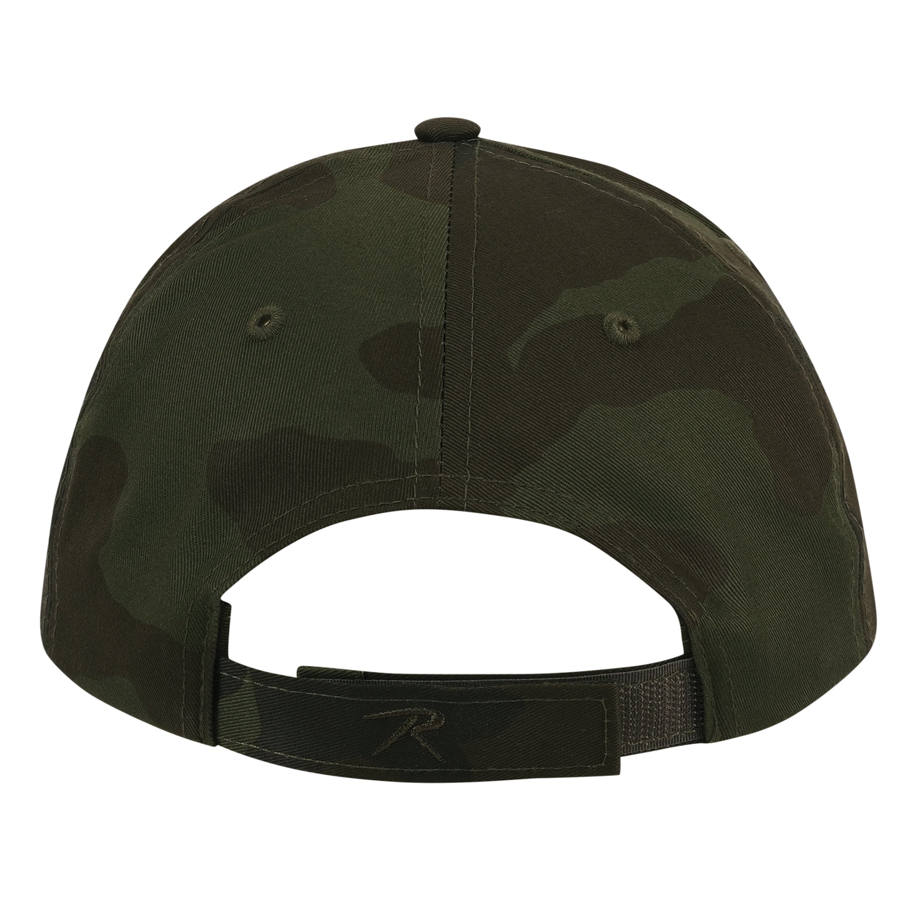 Rothco Supreme Camo Low Profile Cap Midnight Woodland Camo - Adjustable Hunting and Outdoor Baseball Hat