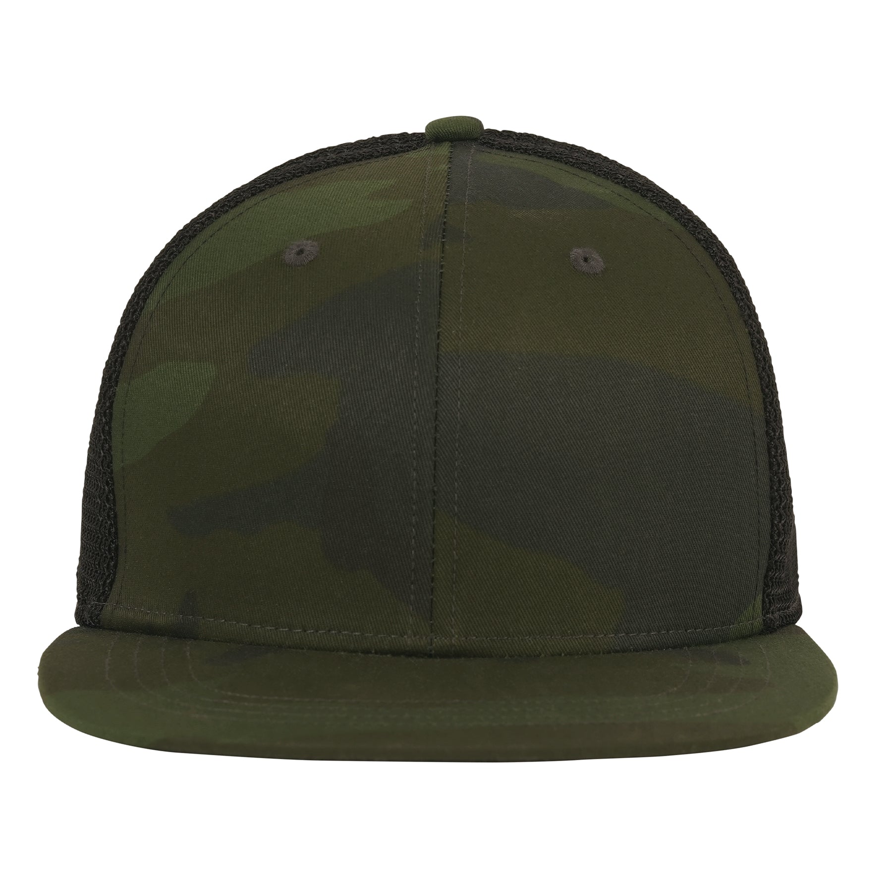 Rothco Midnight Camo Trucker Cap with Mesh Back and Snapback Closure