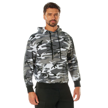 Rothco City Camo Pullover Hooded Sweatshirt Size XL