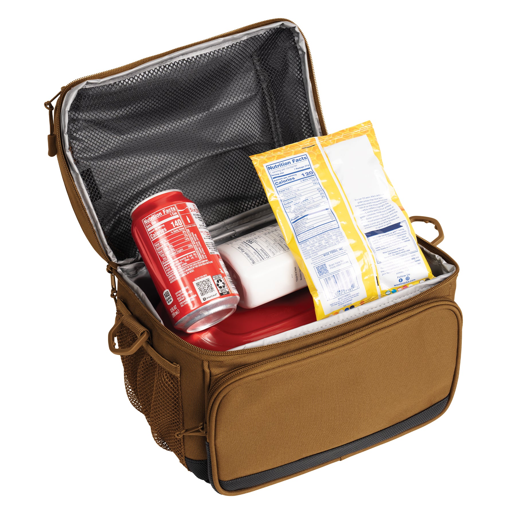 Rothco 925 Lunch Cooler Work Brown – Insulated Dual Compartments for Outdoor & Workplace Use