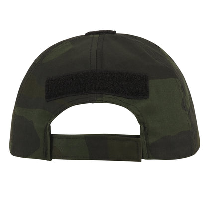 Rothco Tactical Operator Cap in Midnight Woodland Camo – Adjustable Military-Style Field Hat with Multi-Function Loop Fields