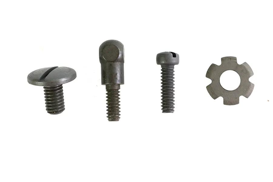 Colony Parkerized Brake Hand Lever Screw Kit for Harley Davidson 1928-1937 by Colony