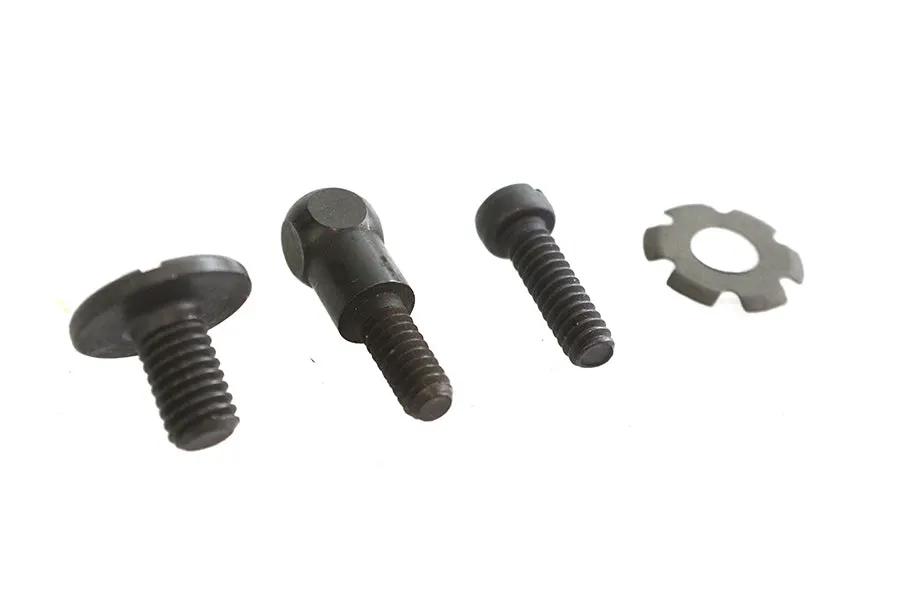 Colony Parkerized Brake Hand Lever Screw Kit for Harley Davidson 1928-1937 by Colony