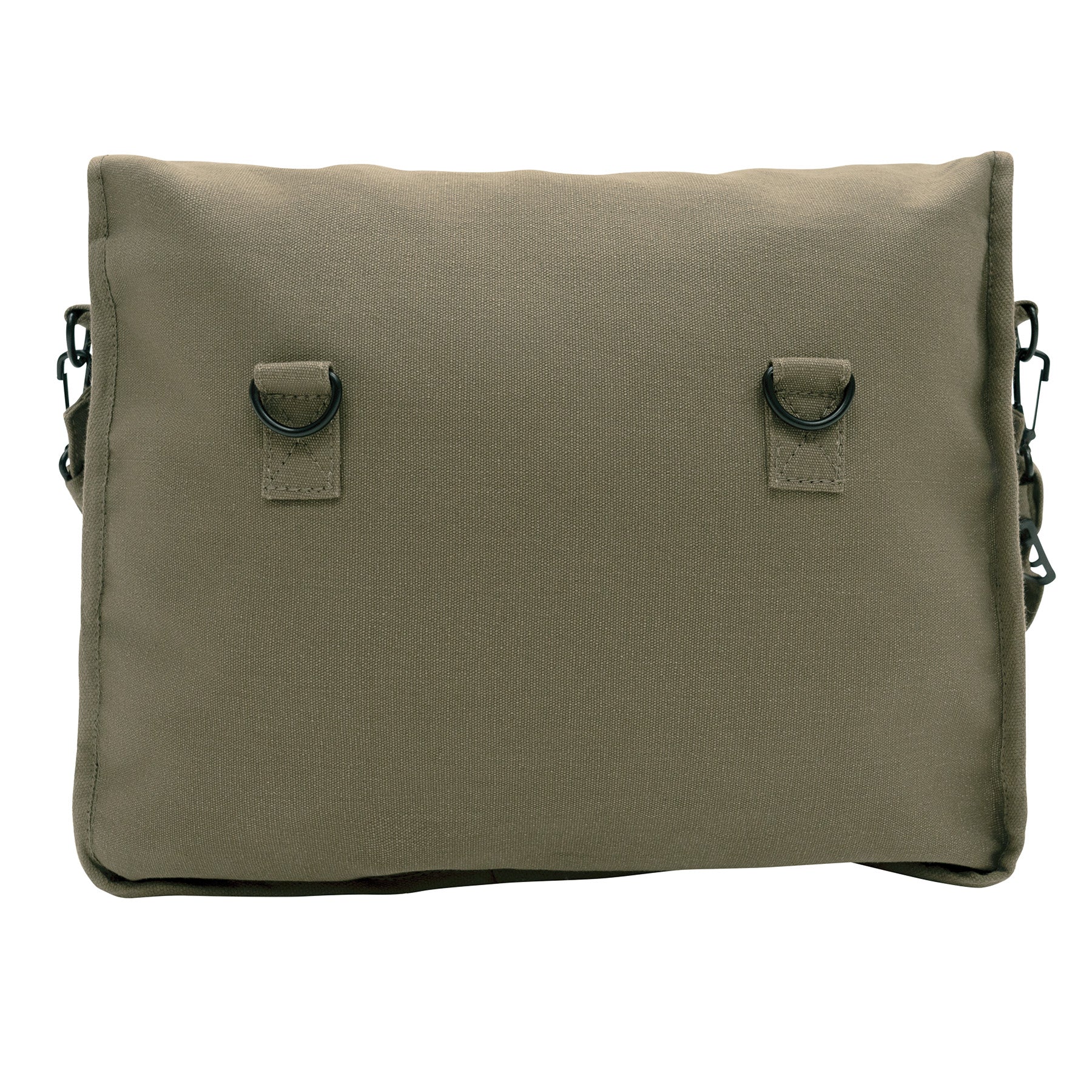 Rothco Vintage Canvas Shoulder Bag with Red Star - Classic Messenger Bag for School and Work