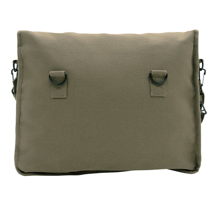 Rothco Vintage Canvas Shoulder Bag with Red Star - Classic Messenger Bag for School and Work