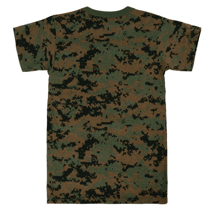 Rothco Kids Digital Camo T-Shirt in Woodland Digital Camo, Size Large