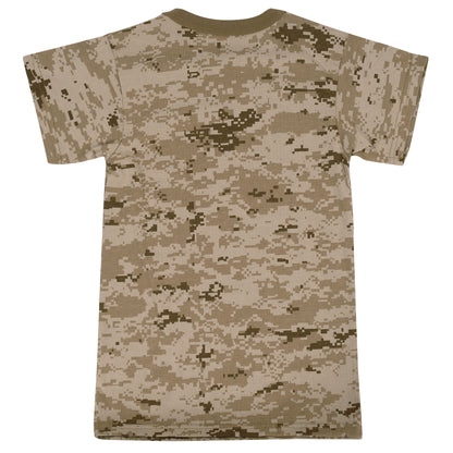 Rothco Kids Digital Camo T-Shirt in Desert Digital Camo, Size Large