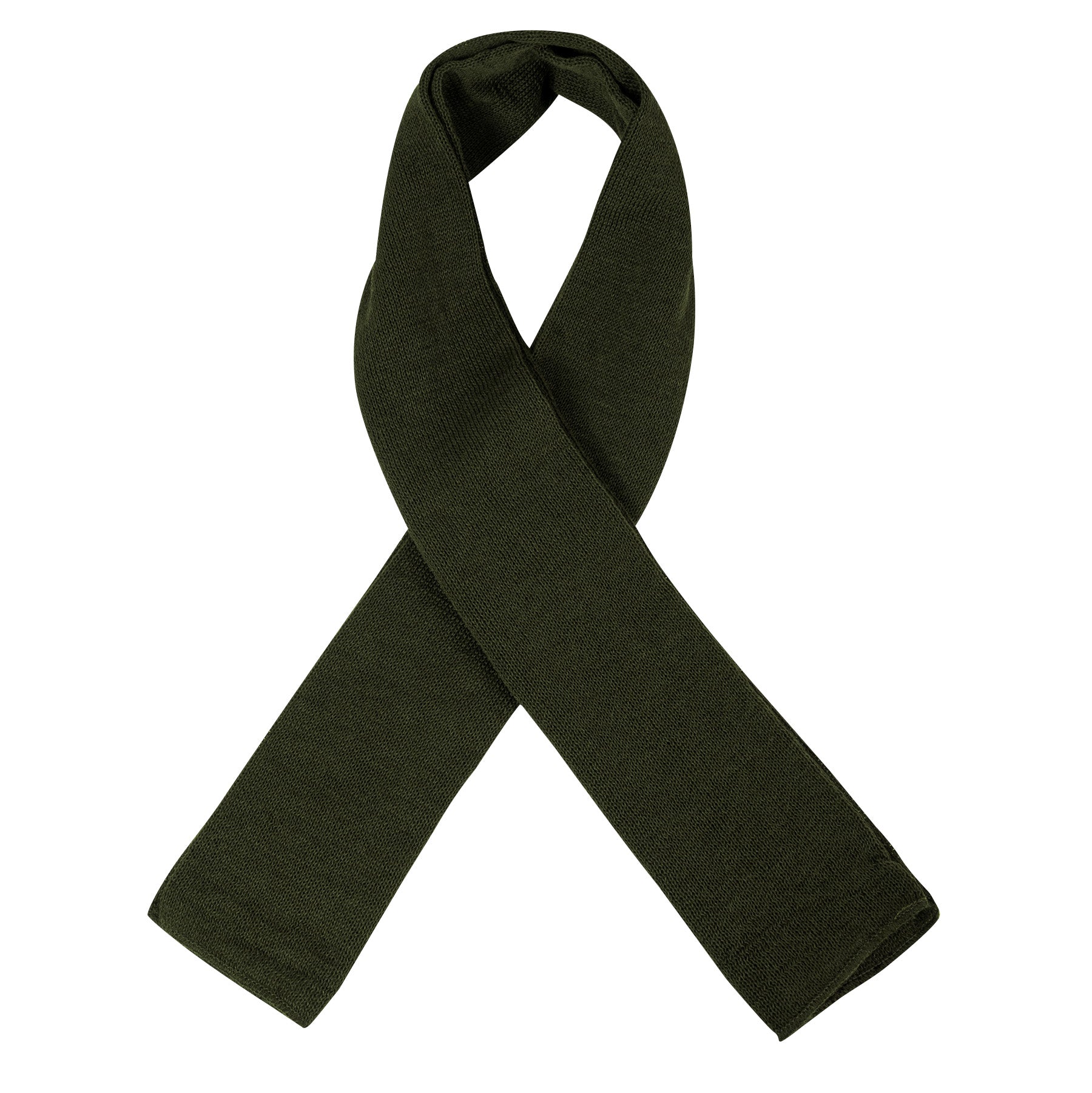 Rothco G.I. Wool Scarf Olive Drab – 56 inch Cold Weather Accessory