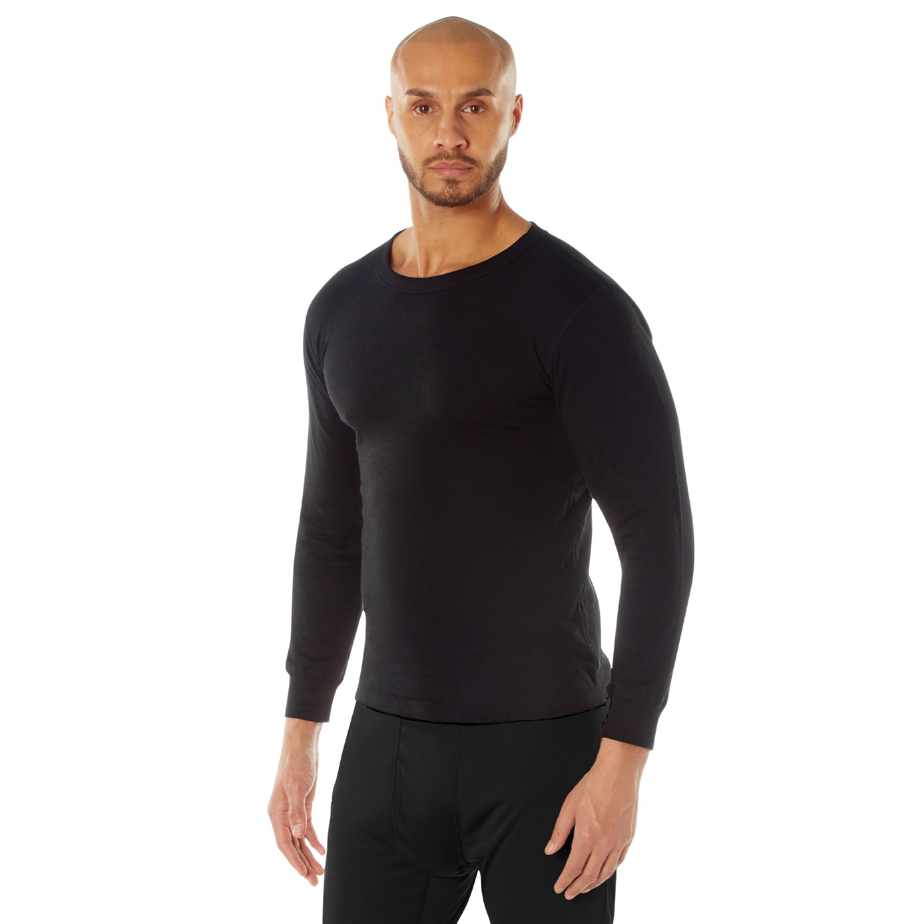 Rothco Midweight Thermal Knit Top Size M - Comfortable Cold-Weather Layering