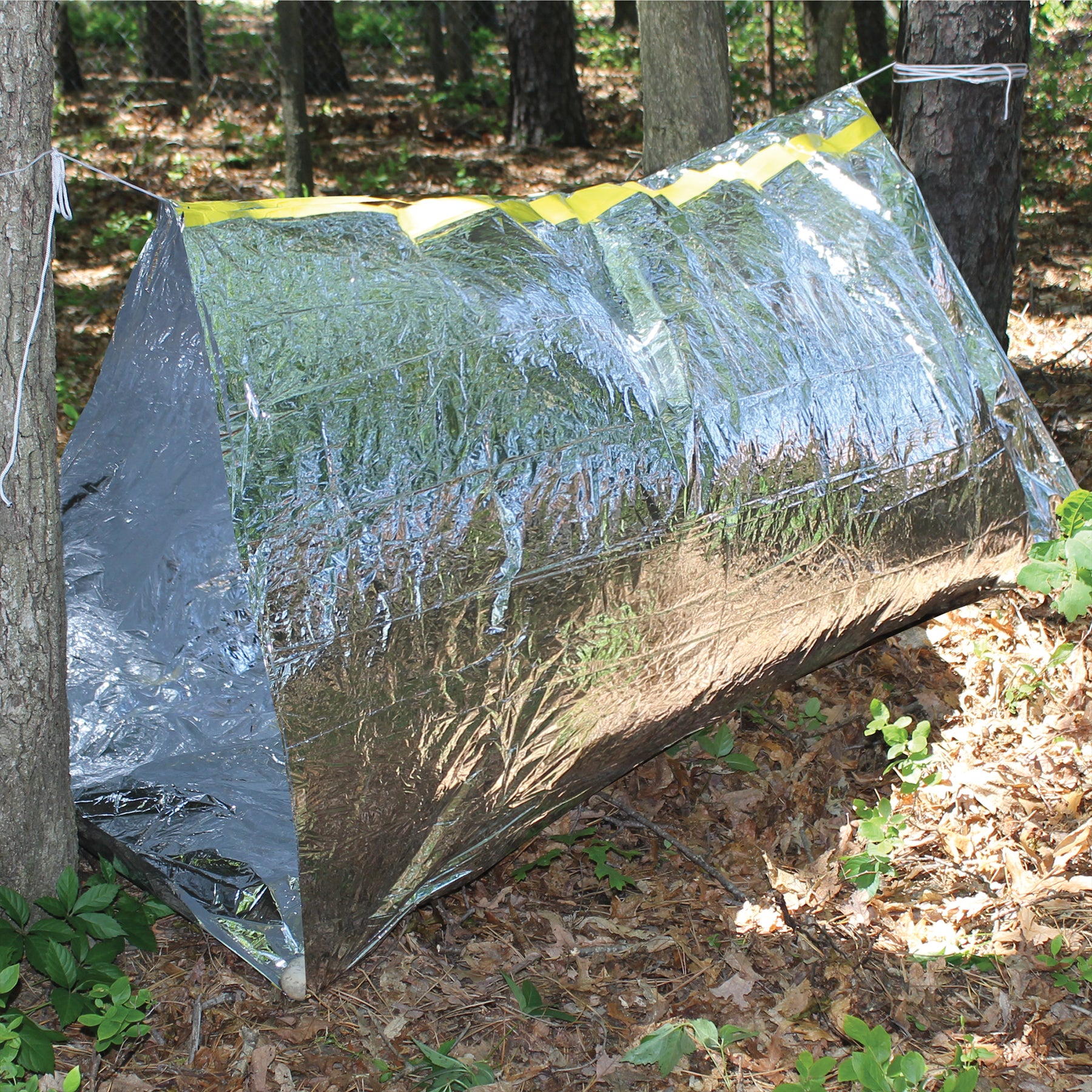 Rothco Reflective Survival Tent – Compact Emergency Shelter for Two
