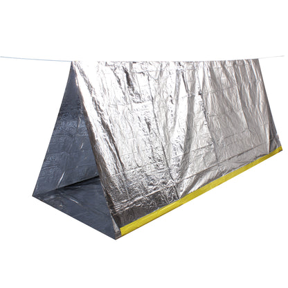 Rothco Reflective Survival Tent – Compact Emergency Shelter for Two
