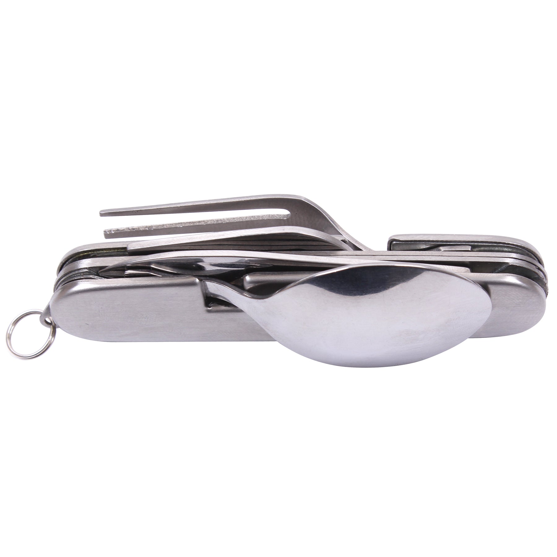 Rothco Folding Chow Set with Stainless Steel Utensils and Sheath - Part 2033