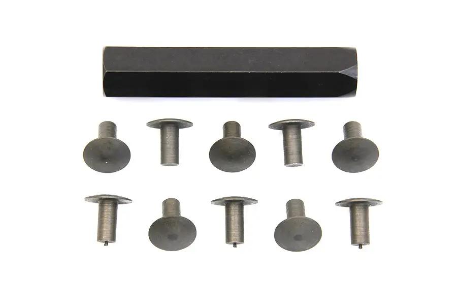 Colony Fender to Bracket Rivet Kit for Harley Davidson V and U Models by Colony