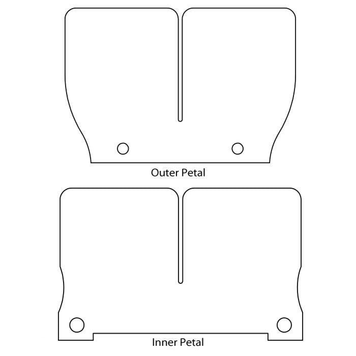 MOTO TASSINARI V-Force 2 Reed Petals for 1 Cylinder Arctic Cat and Yamaha Engines