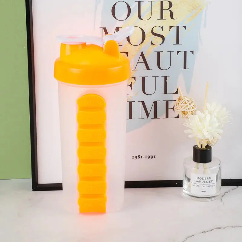 2-in-1 Pill Box & Shaker Bottle Atticus Goods