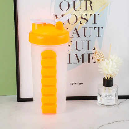 2-in-1 Pill Box & Shaker Bottle Atticus Goods