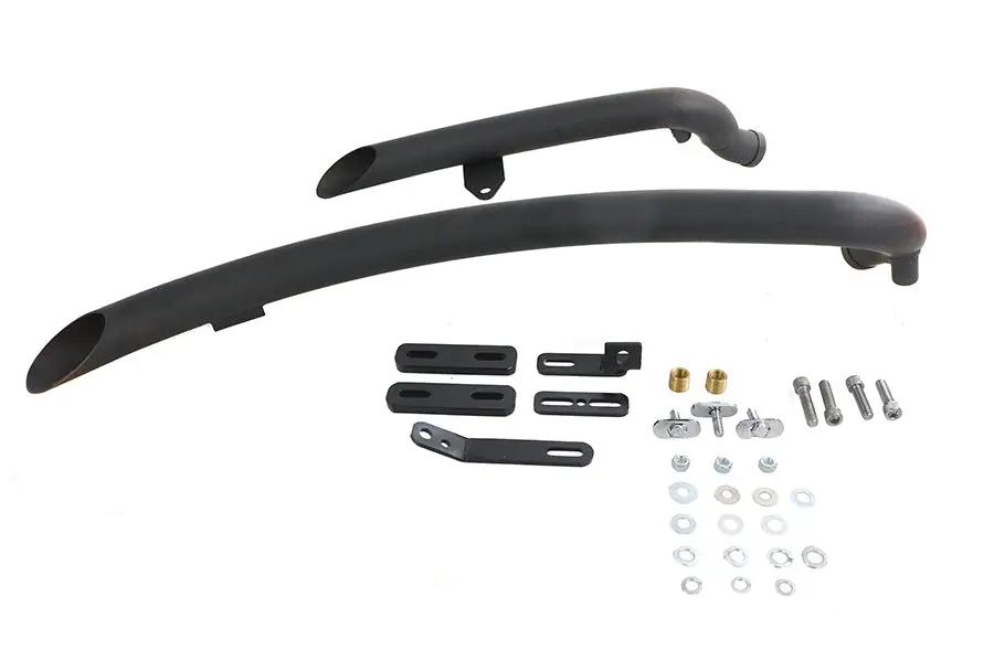 V-Twin Curved Radius Exhaust Header Set for Harley Davidson XL (2007-2016) by V-Twin