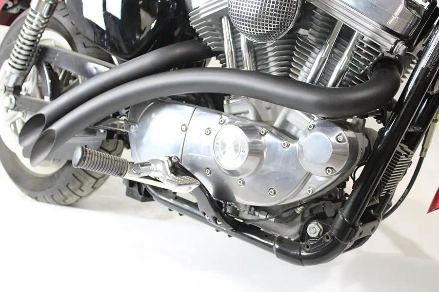 V-Twin Curved Radius Exhaust Header Set for Harley Davidson XL (2007-2016) by V-Twin