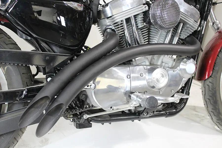 V-Twin Curved Radius Exhaust Header Set for Harley Davidson XL (2007-2016) by V-Twin