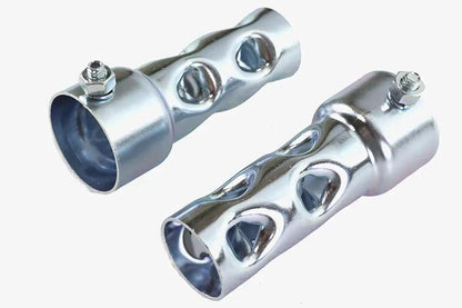 Wyatt Gatling Steel 1-3/4 Inch Pipe Baffle Set - Easy Installation for Exhaust Systems by Wyatt Gatling