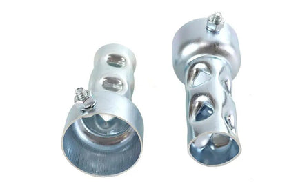 Wyatt Gatling Steel 2 Inch Pipe Baffle Set - Easy Install Exhaust Accessories by Wyatt Gatling