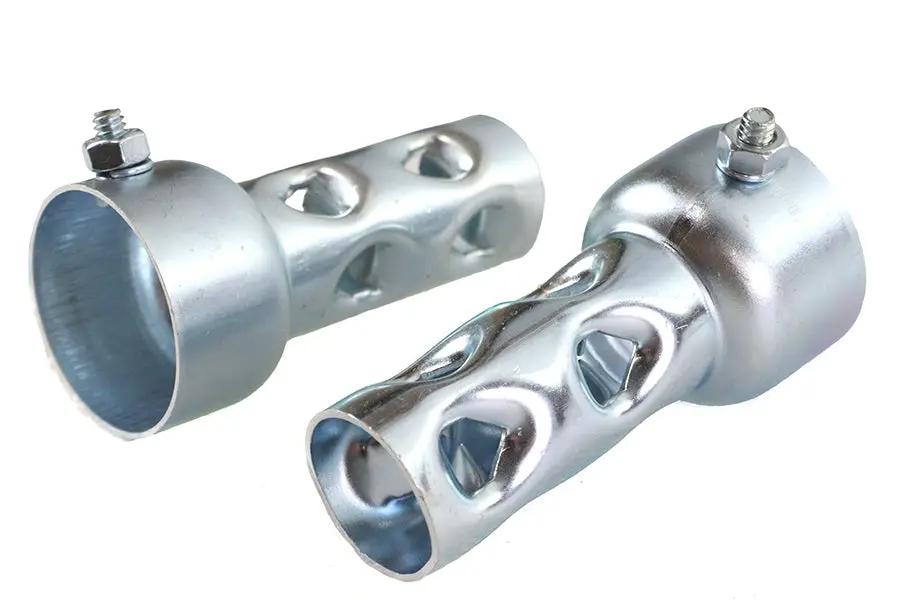 Wyatt Gatling Steel 2 Inch Pipe Baffle Set - Easy Install Exhaust Accessories by Wyatt Gatling