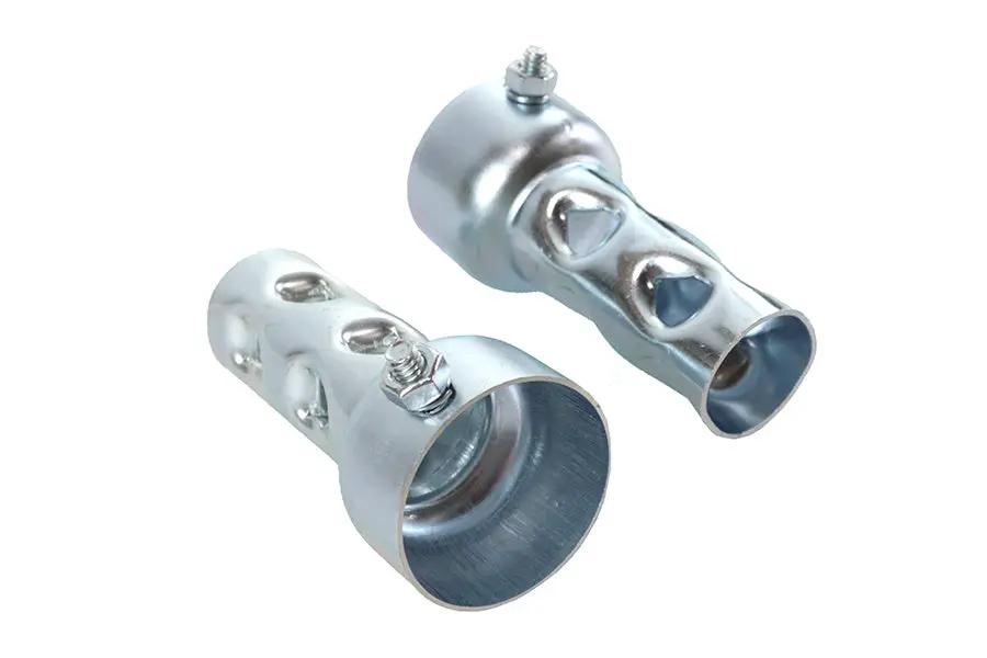 Wyatt Gatling Steel 2 Inch Pipe Baffle Set - Easy Install Exhaust Accessories by Wyatt Gatling