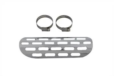 V-Twin 45 Inch Universal Perforated Exhaust Heat Shield with Clamps by V-Twin