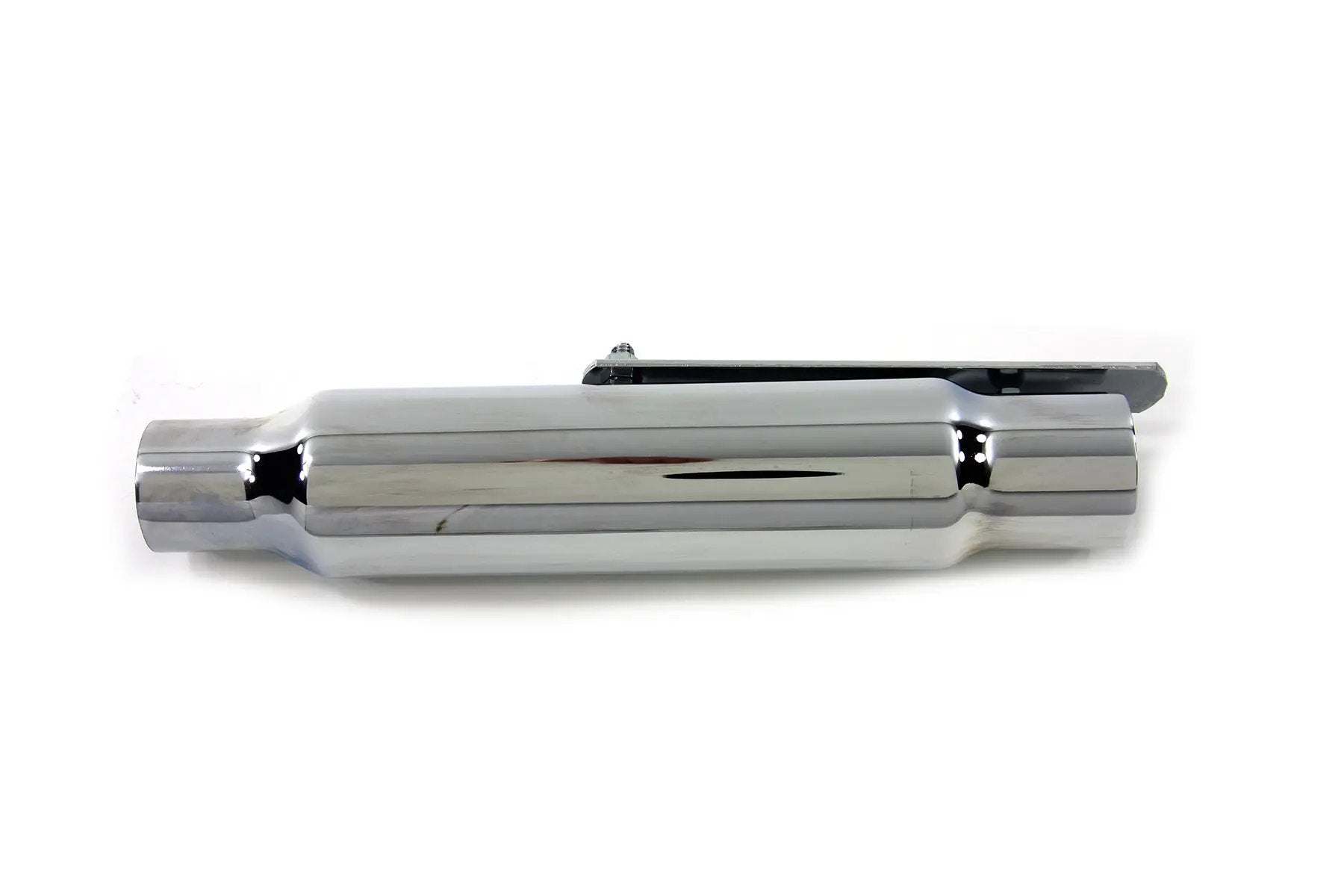 Wyatt Gatling Shorty Slip-On Muffler Chrome (Part #08-6145) by Wyatt Gatling