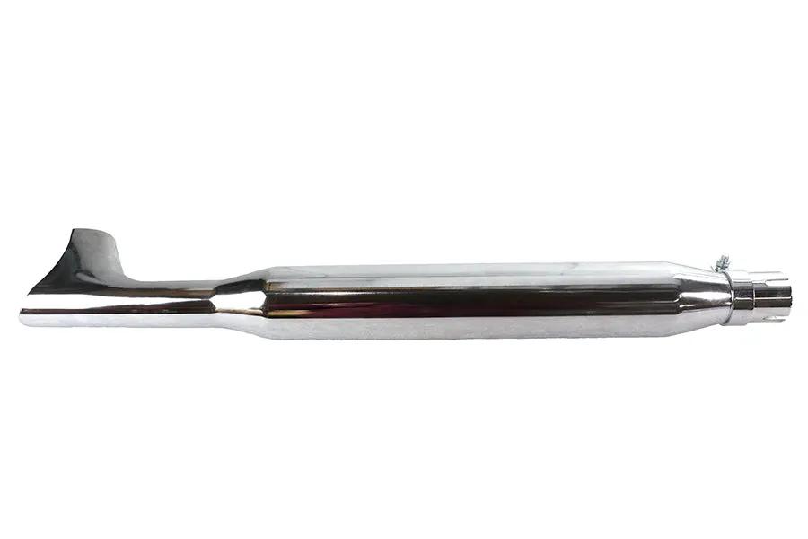 Wyatt Gatling Chrome Fishtail Muffler 30 Inch – Durable Non-Highway Exhaust Part for 1-3/4 Inch Pipes by Wyatt Gatling