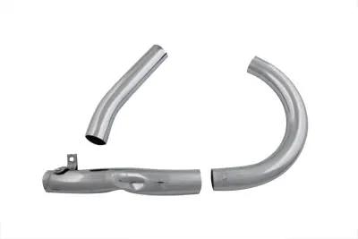 V-Twin UL 3 Piece Chrome Exhaust System Set for Harley Davidson UL Models by V-Twin