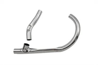 V-Twin Chrome Exhaust Header Set for Harley Davidson WL 1937-1946 by V-Twin