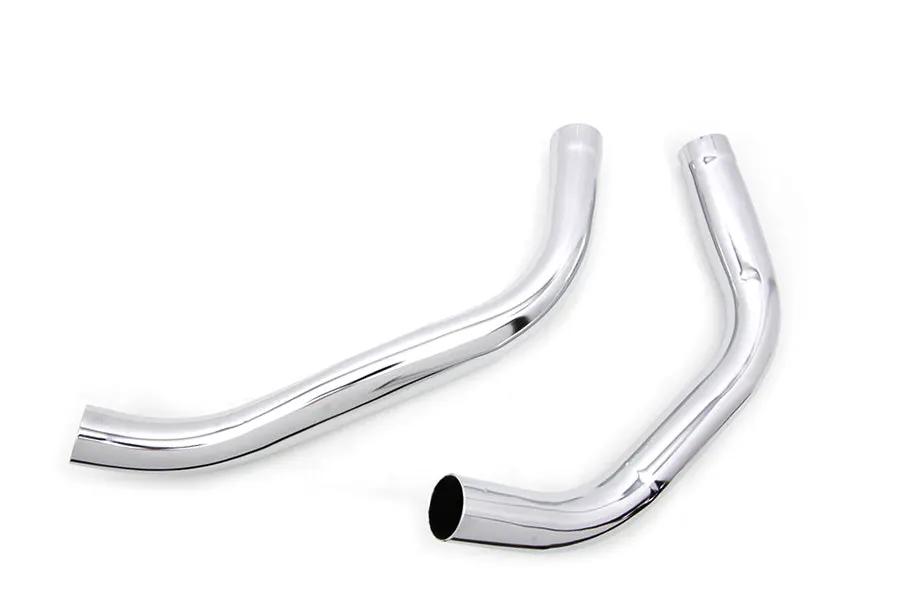 V-Twin Replica Exhaust Header Set Chrome for Harley Davidson XL (1957-1966) by V-Twin