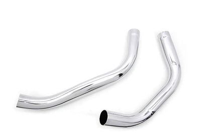 V-Twin Replica Exhaust Header Set Chrome for Harley Davidson XL (1957-1966) by V-Twin