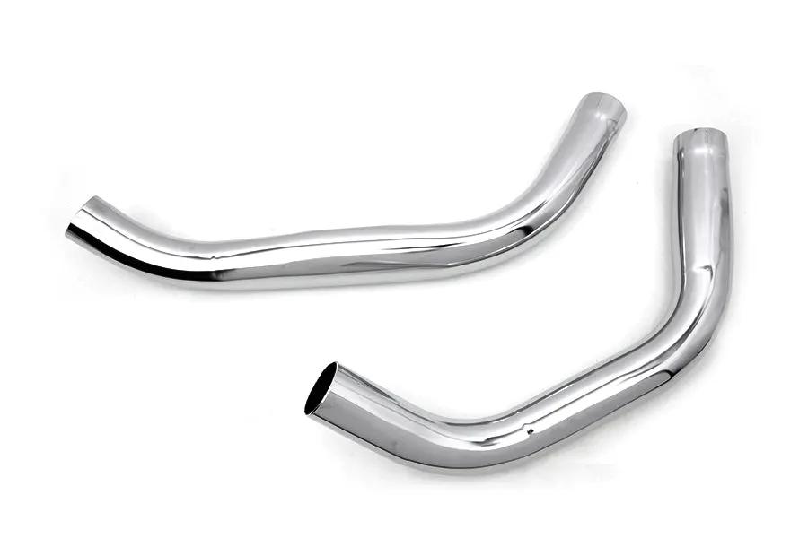 V-Twin Replica Exhaust Header Set Chrome for Harley Davidson XL (1957-1966) by V-Twin