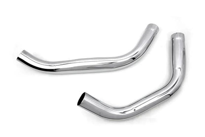 V-Twin Replica Exhaust Header Set Chrome for Harley Davidson XL (1957-1966) by V-Twin