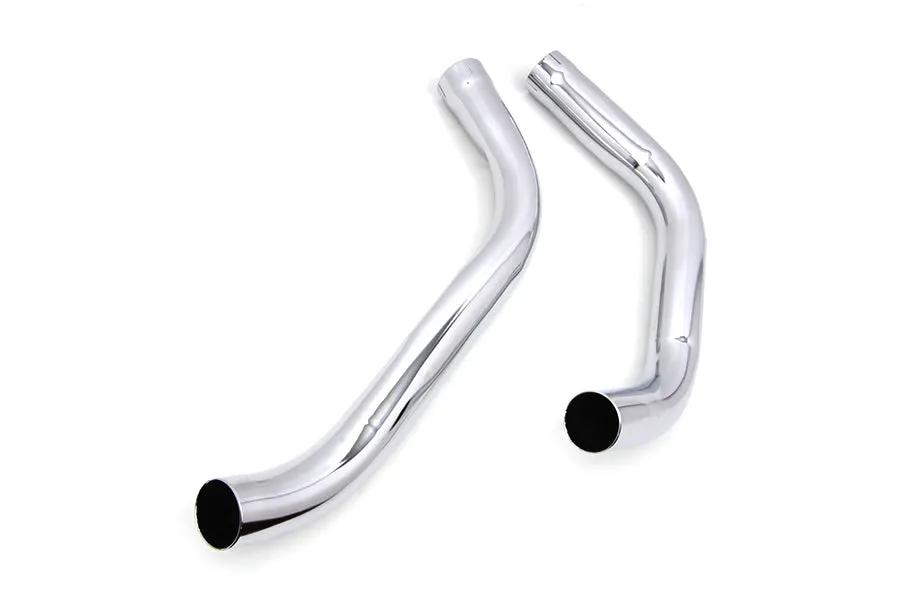 V-Twin Replica Exhaust Header Set Chrome for Harley Davidson XL (1957-1966) by V-Twin