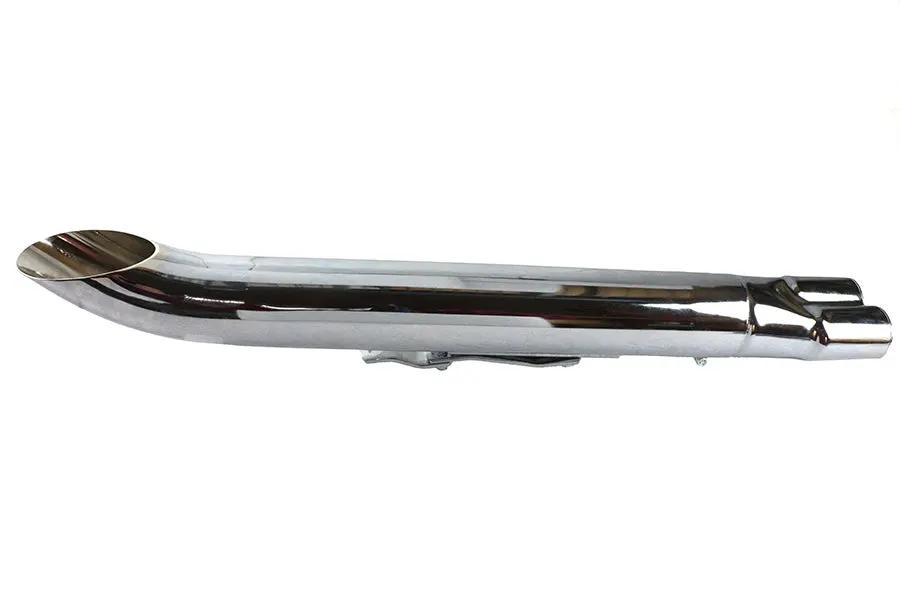 V-Twin 2:1 24 Inch Collector Turn Out Muffler Chrome - Model 78778 by V-Twin