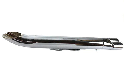 V-Twin 2:1 24 Inch Collector Turn Out Muffler Chrome - Model 78778 by V-Twin