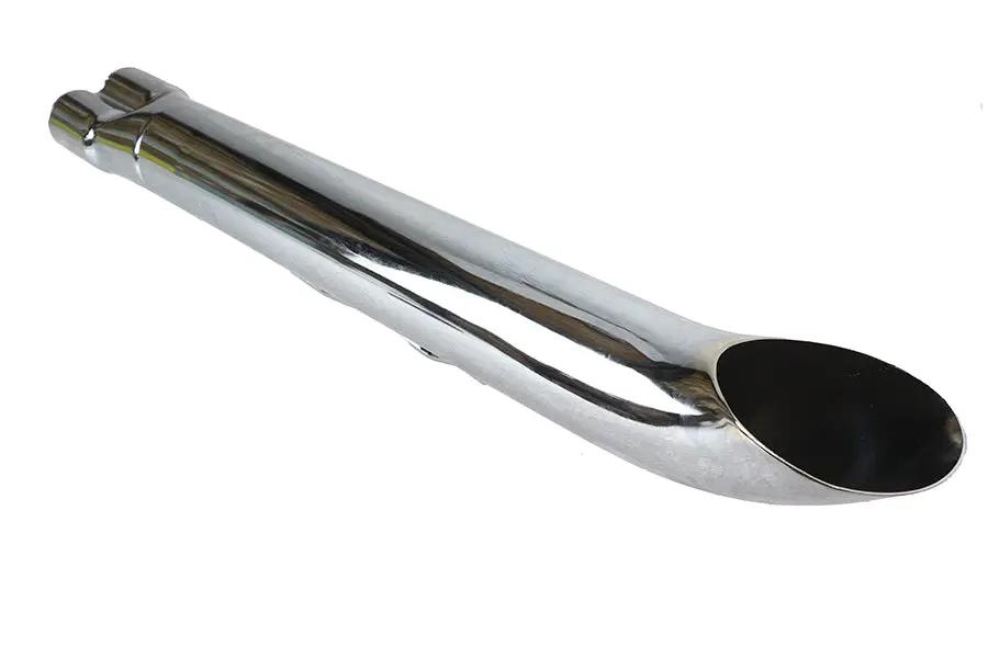 V-Twin 2:1 24 Inch Collector Turn Out Muffler Chrome - Model 78778 by V-Twin
