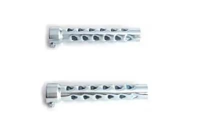 Wyatt Gatling Steel 1-3/4 Inch Pipe Baffle Set – Easy Installation for Non-Highway Exhaust Systems by Wyatt Gatling
