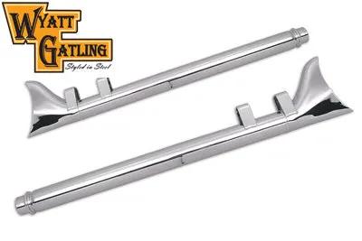 Wyatt Gatling Straight Fishtail Kit for Harley Davidson FLT (1985-1994) by Wyatt Gatling