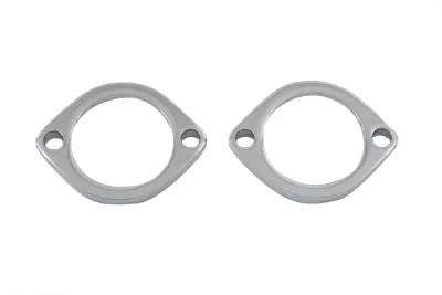 Wyatt Gatling Exhaust Port Flange Chrome for Harley Davidson FXST (1984-1993) by Wyatt Gatling