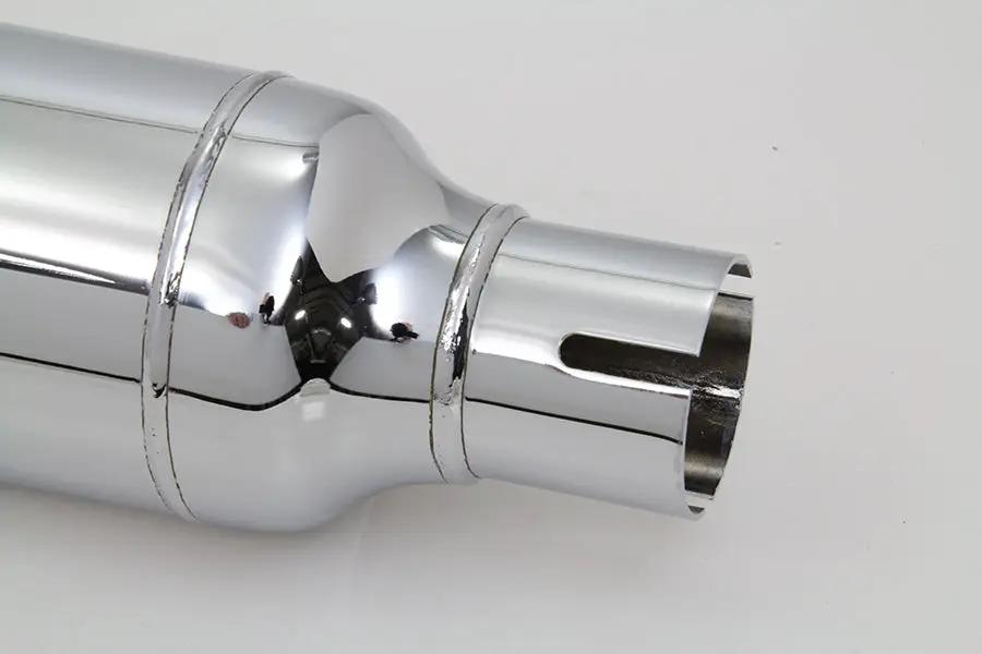 Wyatt Gatling 22 Inch Cigar Muffler Chrome - Fits Harley Davidson FL 1958-1960 by Wyatt Gatling