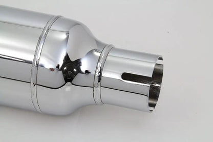 Wyatt Gatling 22 Inch Cigar Muffler Chrome - Fits Harley Davidson FL 1958-1960 by Wyatt Gatling