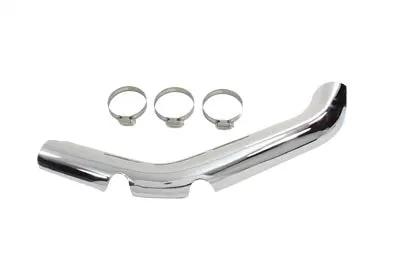 V-Twin Chrome 24-Inch Front Exhaust Heat Shield for Harley Davidson FL Models Part #70916A by V-Twin