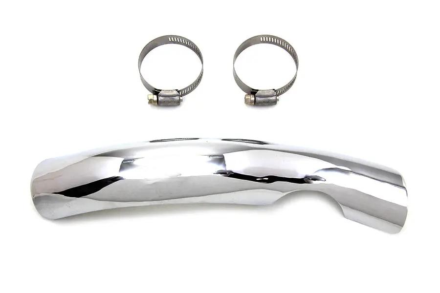 V-Twin 76032 Rear Chrome Heat Shield for Harley Davidson FL Models by V-Twin