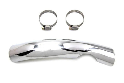 V-Twin 76032 Rear Chrome Heat Shield for Harley Davidson FL Models by V-Twin
